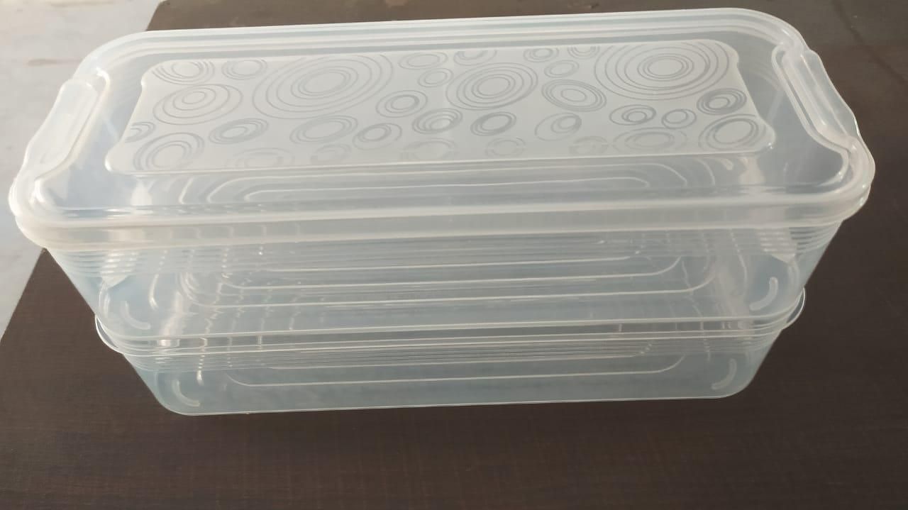 2 Layer Interlocking Fridge Container